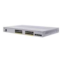 CISCO CBS250-24P-4G 24x GbE PoE+ LAN 4x SFP port L3 menedzselhető PoE+ switch (CBS250-24P-4G-EU)