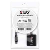 CLUB3D Mini Displayport - D-Sub fekete aktív adapter (CAC-2113)