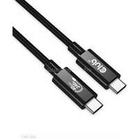 CLUB3D USB4 Gen3x2 Type-C Bi-Directional USB-IF Certified Cable 8K60Hz, Data 40Gbps, PD 240W(48V/5A) EPR M/M (CAC-1576)