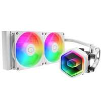 COOLER MASTER MasterLiquid 240 Core II White Edition univerzális CPU vízhűtés (MLW-D24M-A18PA-RW)
