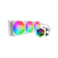 COOLER MASTER MasterLiquid 360 Core II White Edition univerzális CPU vízhűtés (fehér) (MLW-D36M-A18PA-RW)