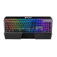 COUGAR Attack X3 RGB Cherry MX Brown billentyűzet (magyar, fekete) (CGR-WM1MB-ATB-HU)