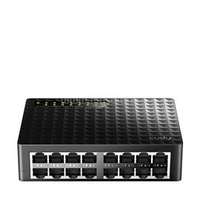 CUDY FS1016D 10/100 Mbps fekete 16 portos asztali switch (CUDY_00218882)