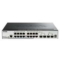 D-LINK DGS-1510-20/E 20-Port Gigabit Stackable SmartPro Switch including 2 SFP ports and 2 x 10G SFP+ ports (DGS-1510-20/E)