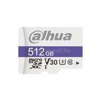 DAHUA MicroSD kártya - 512GB microSDXC (UHS-I; exFAT; 85/80 Mbps) (TF-C100/512GB)