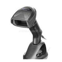 DATALOGIC Gryphon I GD4590, 2D Mpixel Imager, USB/RS-232 Multi-Interface, Black (Includes Scanner and All in One Permanent Base) (GD4590-BK-B)