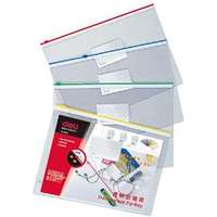 DELI Start PP A4 húzózáras vegyes színekben irattartó tasak (DEL05526)