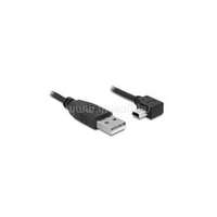 DELOCK DL82680 USB 2.0 Type-A apa/USB mini-B 5 pin apa hajlított átalakító kábel 0,5 m (DL82680)