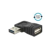 DELOCK EASY-USB 2.0-A apa > USB 2.0-A anya bal/jobb forgatott adapter (DL65522)