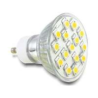 DELOCK GU10 LED világítás 15x SMD 3.5W, meleg fehér (DL46188)