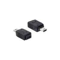 DELOCK Kábel - 65155 (USB Mini -> USB micro A+B, apa/anya) (DL65155)