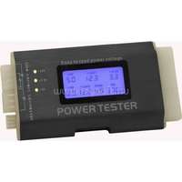 DELOCK Táp teszter - 18159 (Floppy, HDD, CDROM, SATA, 4 tűs (P4), 8 tűs (Dual-CPU), 6 tűs (PCI-E)) (DL18159)