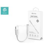 DEVIA ST354113 Type-C-3,5 jack Smart Adapter Type-C to 3.5 mm with Charging audio adapter (ST354113)