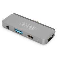 DIGITUS DA-70893 USB Type-C 4 portos univerzális mobil dokkoló (DIGITUS_DA-70893)