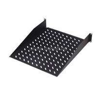 DIGITUS DN-19 TRAY-2-SW 19" 2U 450mm mély fekete fix polc (DIGITUS_DN-19_TRAY-2-SW)