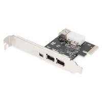 DIGITUS DS-30201-5 3+1 port Firewire PCIe hálózati kártya (DIGITUS_DS-30201-5)
