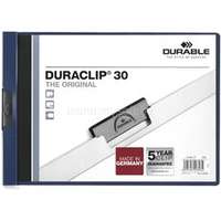 DURABLE Duraclip A4 30lapos sötétkék fekvő clip-mappa (DURABLE_224607)