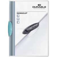 DURABLE Swingclip A4 30 lapos világos kék clip-mappa (DURABLE_226014)