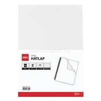 EGYEB BELFOLDI A4 230gr bőrhatású 20db-os hátlap (fehér) (EGYEB_BELFOLDI_DEL03851/20)