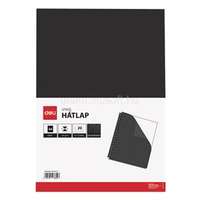 EGYEB BELFOLDI A4 230gr bőrhatású 20db-os fekete hátlap (EGYEB_BELFOLDI_DEL03852/20)