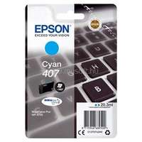EPSON 407L Eredeti cián Billentyűzet DURABrite Ultra tintapatron (20,3 ml) (C13T07U240)
