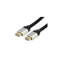 EQUIP Kábel - 119380 (HDMI2.1 kábel, apa/apa, 8K/60Hz, eARC, VRR, QMS, QFT, ALLM, DSC, aranyozott, 1m) (EQUIP_119380)