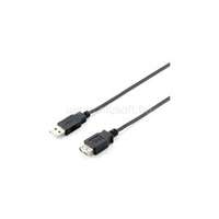 EQUIP Kábel - 128850 (USB2.0, A-A hosszabbítókábel, apa/anya, duplán árnyékolt, 1,8m) (EQUIP_128850)