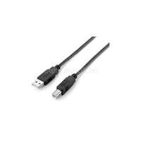 EQUIP Kábel - 128860 (USB2.0, A-B nyomtató kábel, apa/apa, duplán árnyékolt, 1,8m) (EQUIP_128860)