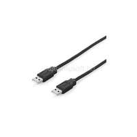 EQUIP Kábel - 128870 (USB2.0, A-A kábel, apa/apa, duplán árnyékolt, 1,8m) (EQUIP_128870)
