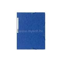EXACOMPTA A4 prespán kék gumis mappa (P2110-0585)