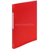 EXACOMPTA Opaque A4 4 gyűrűs 20 mm gerinccel PP piros gyűrűskönyv (P2130-0280)
