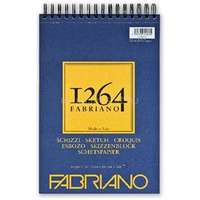 FABRIANO 1264 Sketch 90g A4 120lapos spirálkötött rajz- és vázlattömb (FABRIANO_19100637)