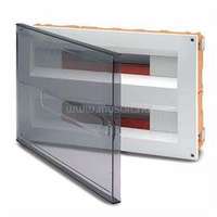 FAMATEL 3338-FT 38 mod. 2 átlátszó ajtóval soros gipszkarton elosztószekrény (FAMATEL_3338-FT)