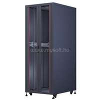 FORMRACK RAL9005 42U Cosmoline 800x1000 19" szabadon álló rack szekrény (fekete) (CSM-42U80100)