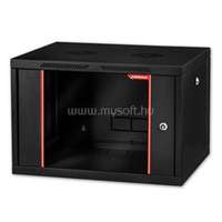 FORMRACK RAL9005 7U Alfaline 555x560 19" fali rack szekrény (fekete) (ALFA-7U560)