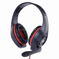 GEMBIRD GHS-05-R gaming headset (piros-fekete) (GHS-05-R)