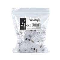 GEMBIRD LC-8P8C-001/50 LAN modular plug 8P8C for solid cable cat. 5e 30U 50 pcs (LC-8P8C-001/50)