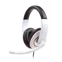 GEMBIRD MHS-001-GW headset (fehér) (MHS-001-GW)