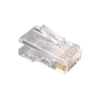 GEMBIRD PLUG3UP6/10 modular LAN plug 6u gold plated - set of 10 pcs. solid cables (PLUG3UP6/10)