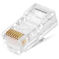 GEMBIRD PLUG3UP6/100 modular LAN plug 6u gold plated - set of 100 pcs (PLUG3UP6/100)