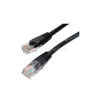 GEMBIRD PP12-0.5M/BK patchcord RJ45 cat.5e UTP 0.5m black (PP12-0.5M/BK)