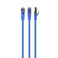 GEMBIRD PP6A-LSZHCU-B-1M RJ45 cat.6A SFTP LSZH patch kábel 1m (kék) (PP6A-LSZHCU-B-1M)