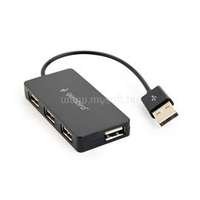 GEMBIRD USB 2.0 4-port hub black (UHB-U2P4-04)