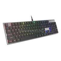 GENESIS Thor 420 RGB mechanikus Blue switch slim vezetékes gamer billentyűzet angol lokalizáció (NKG-1587)