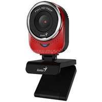 GENIUS Qcam 6000 1080p piros webkamera (GENIUS_32200002408)