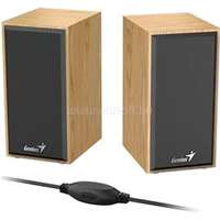 GENIUS SP-HF180 Pine Wood USB táp (világos fa) (GENIUS_31730029404)