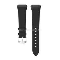 GIGAPACK Huawei Band 7 GIGAPACK Pótszíj egyedi méret, valódi bőr, FEKETE (GP-126426)