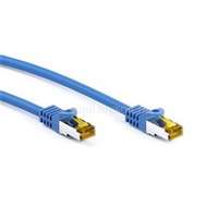 GOOBAY RJ45 patch kábel CAT 6A S/FTP (PiMF), 500 MHz, CAT 7 nyers kábellel, kék (GOOBAY_91628)