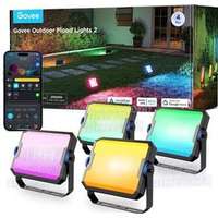 GOVEE kültéri FLood Lights Wi-Fi+BLE+RGBICWW 4 db-os (GOVH8057)
