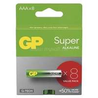 GP BATTERIES GP Super alkáli elem AAA 8db (B01118)